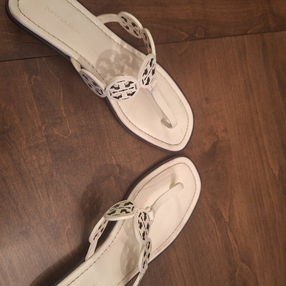 Tory Birch T-Strap Leather Sandal